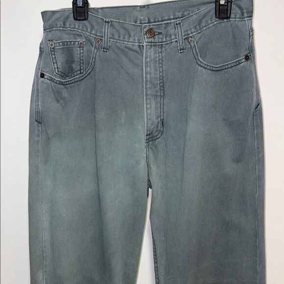 Claiborne Women's Straight Leg Jeans in Teal - Picture 2 of 13